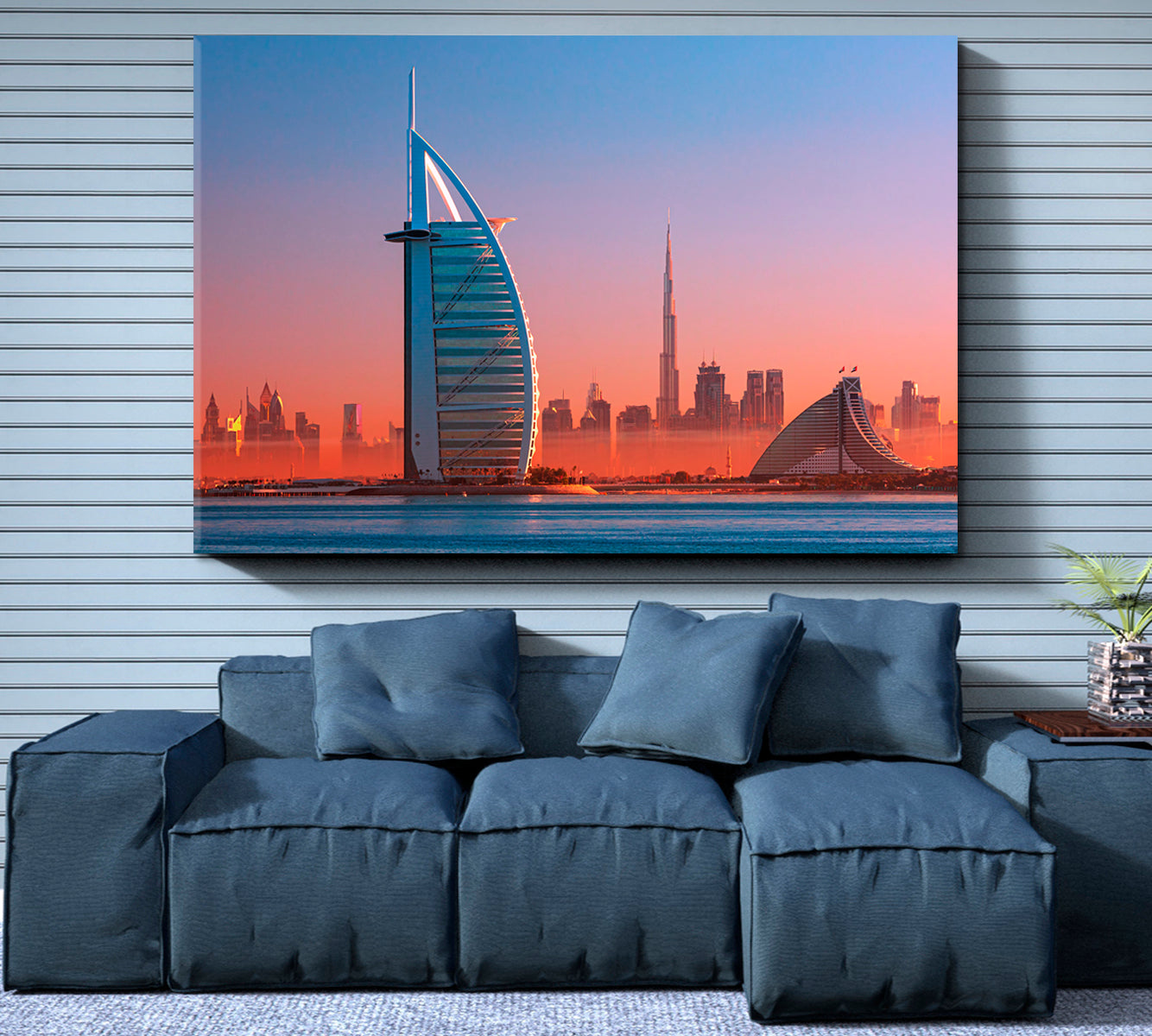 ARAB SAIL TOWER Dubai City Downtown Skyline Jumeirah Beach UAE Cities Wall Art Artesty   