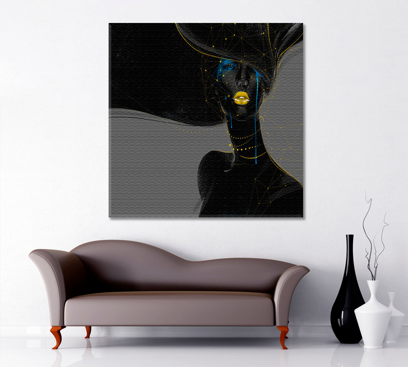 Space Girl People Portrait Wall Hangings Artesty   