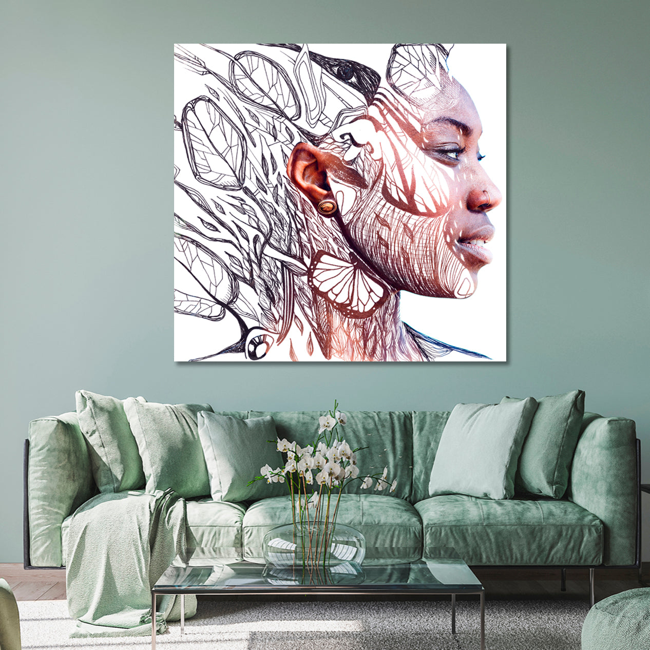 Contemporary Abstract Photo Art Paintography Portrait Photo Art Artesty   