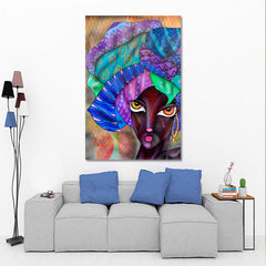 PSYCHEDELIC TRIPPY ART Expressive Face Cubist Trendy Large Art Print Artesty   