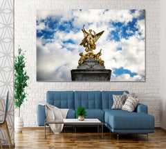 Victoria Memorial London Buckingham Palace Canvas Print Famous Landmarks Artwork Print Artesty   