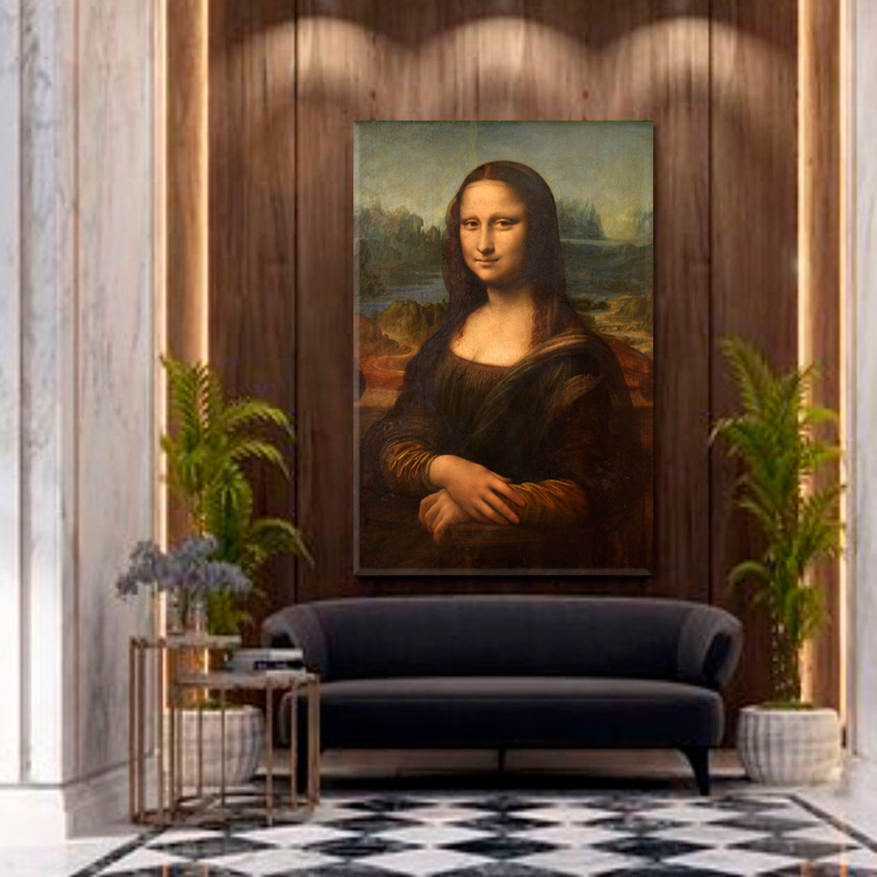 MONA LISA Leonardo da Vinci Style Fine Art Artesty   