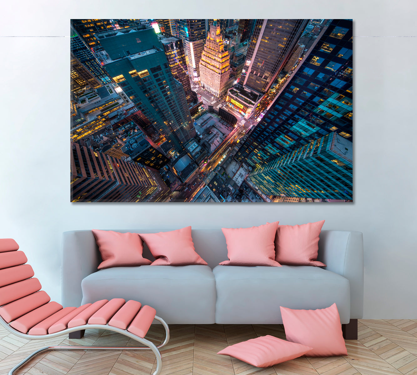 Aerial View of Manhattan New York City Cities Wall Art Artesty   