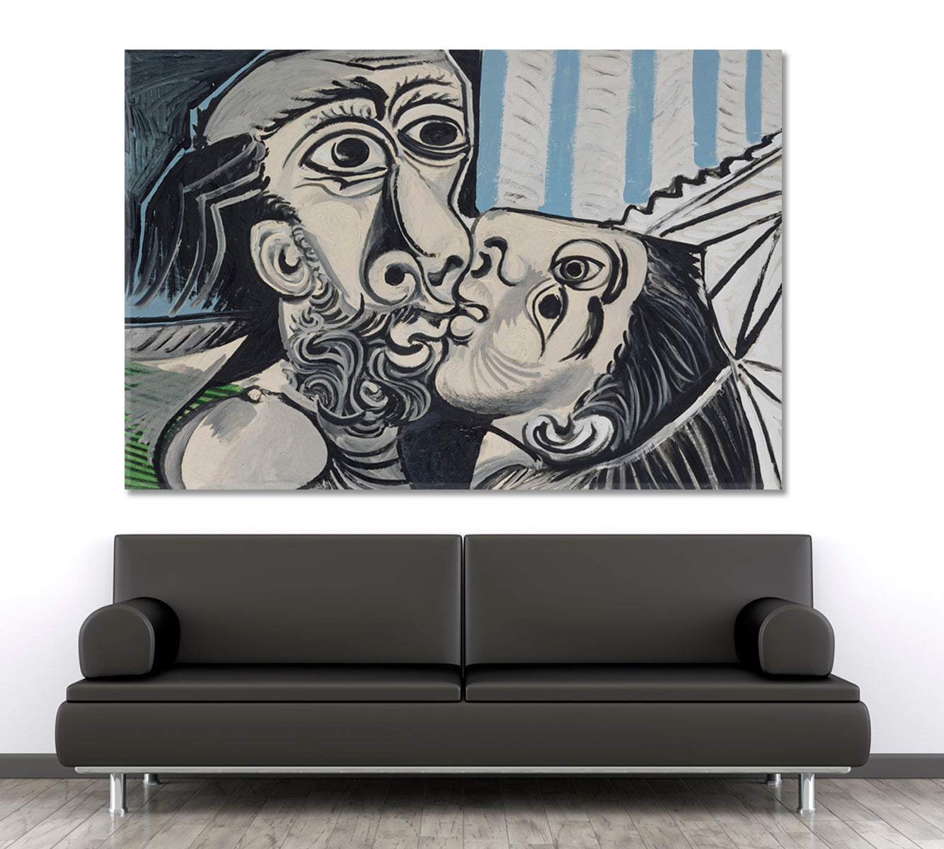 KISS Abstract Cubism Picasso Style Poster Fine Art Artesty   