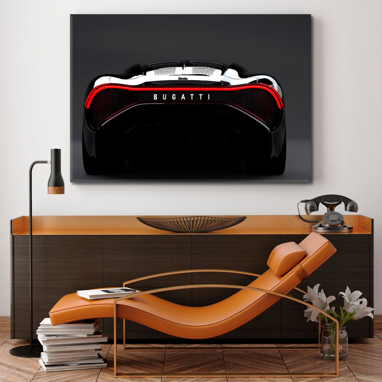 Most Expensive Car in the World Transportation Canvas Art Artesty   