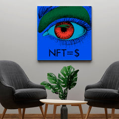 NFT Contemporary Artwork Abstract Art Print Artesty   