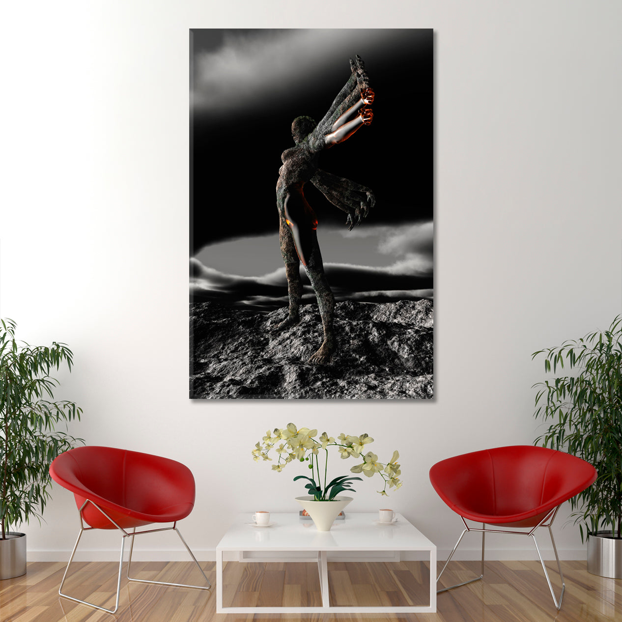 Metamorphosis Surreal Abstract Art Surreal Fantasy Large Art Print Décor Artesty   