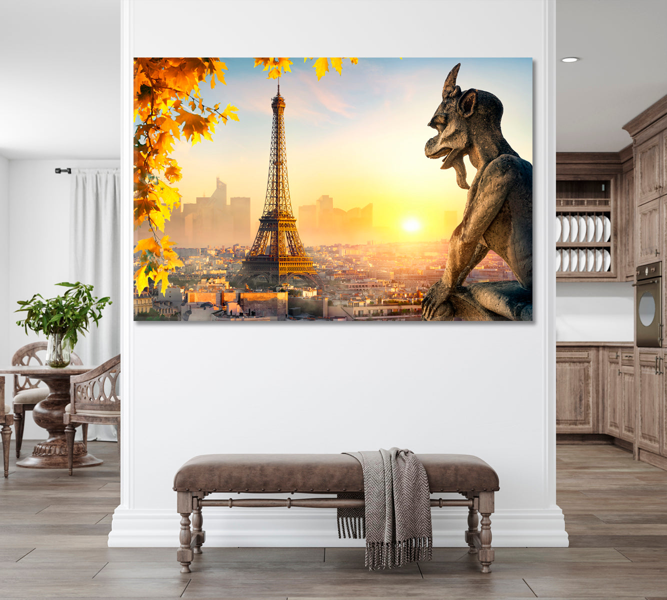 STYRGE Famous Gargoyles of Paris Guarding Notre Dame Cities Wall Art Artesty   