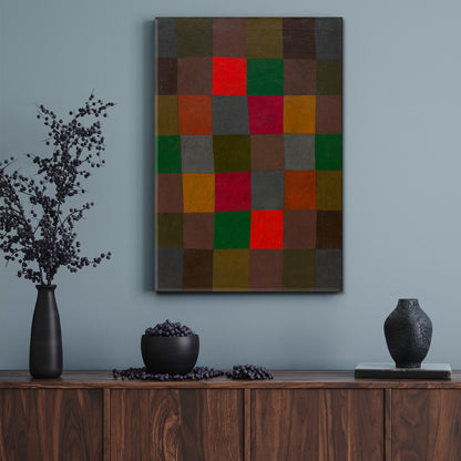 NEW HARMONY Abstract Paul Klee Style Abstract Art Print Artesty   