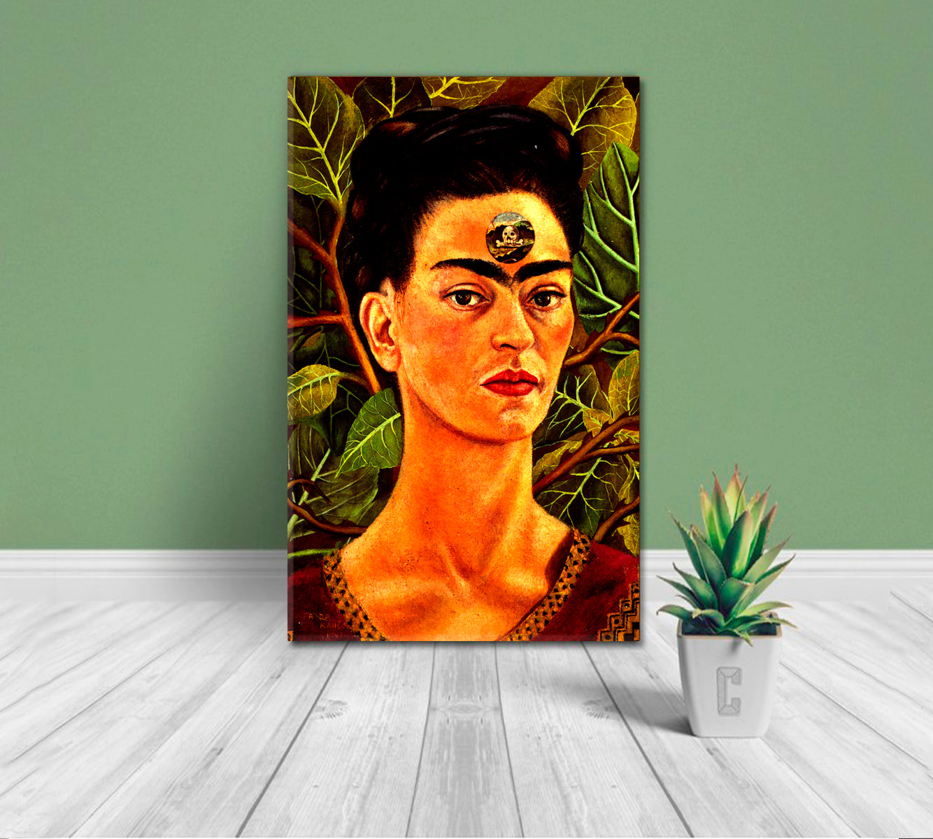 FRIDA KAHLO Greatest Artist Portrait Fine Art Artesty   