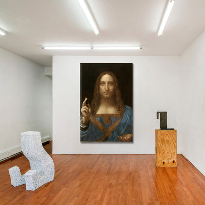 Salvator Mundi Leonardo Style Fine Art Artesty   