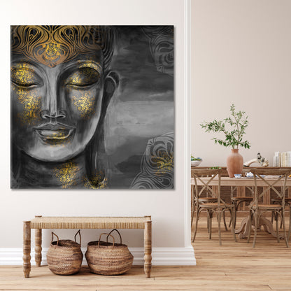 Buddha Bodhisattva Religious Modern Art Artesty   