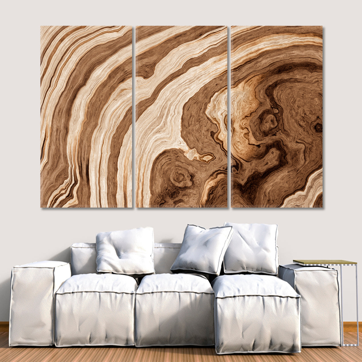 ROOTS Texture Old Wood Tree Wavy Lines Age Rings Abstract Driftwood Abstract Art Print Artesty   