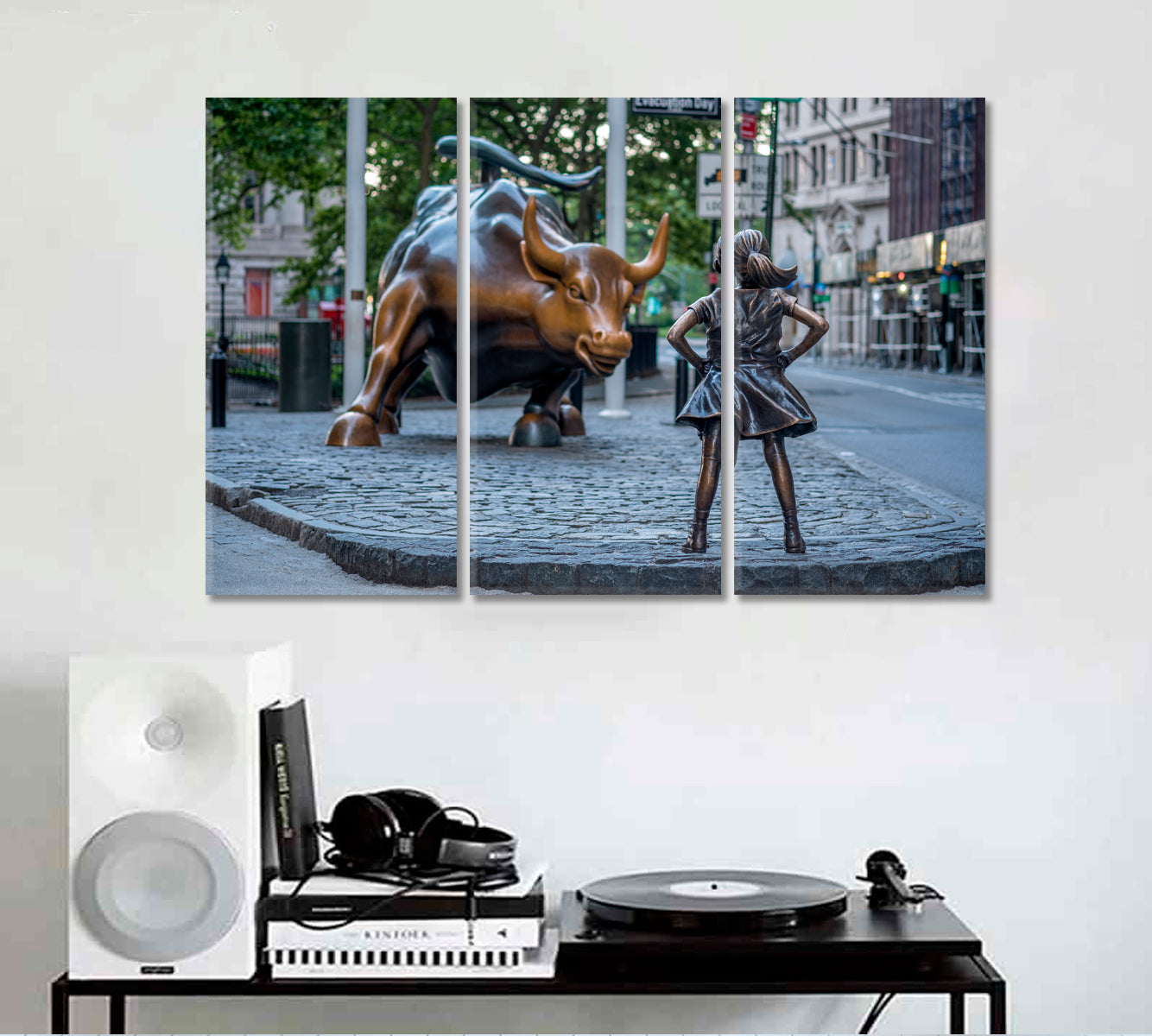 Charging Bull Manhattan New York City Famous Landmark Famous Landmarks Artwork Print Artesty   