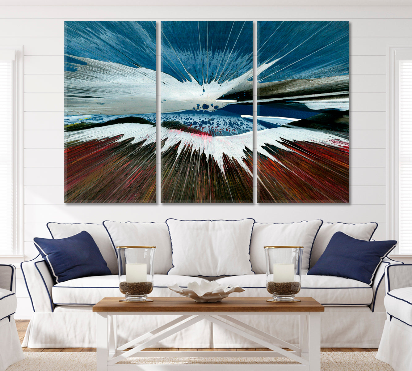 Mount Kilimanjaro Vibrand Fluid Splash Abstract Naturalism Expressionism Abstract Art Print Artesty   