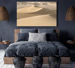 Magical Dunes Breathtaking Safari Huge Desert Sand Waves Nature Wall Canvas Print Artesty   
