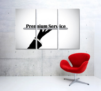 PREMIUM SERVICE Professional Hand Business Concept Business Concept Wall Art Artesty   