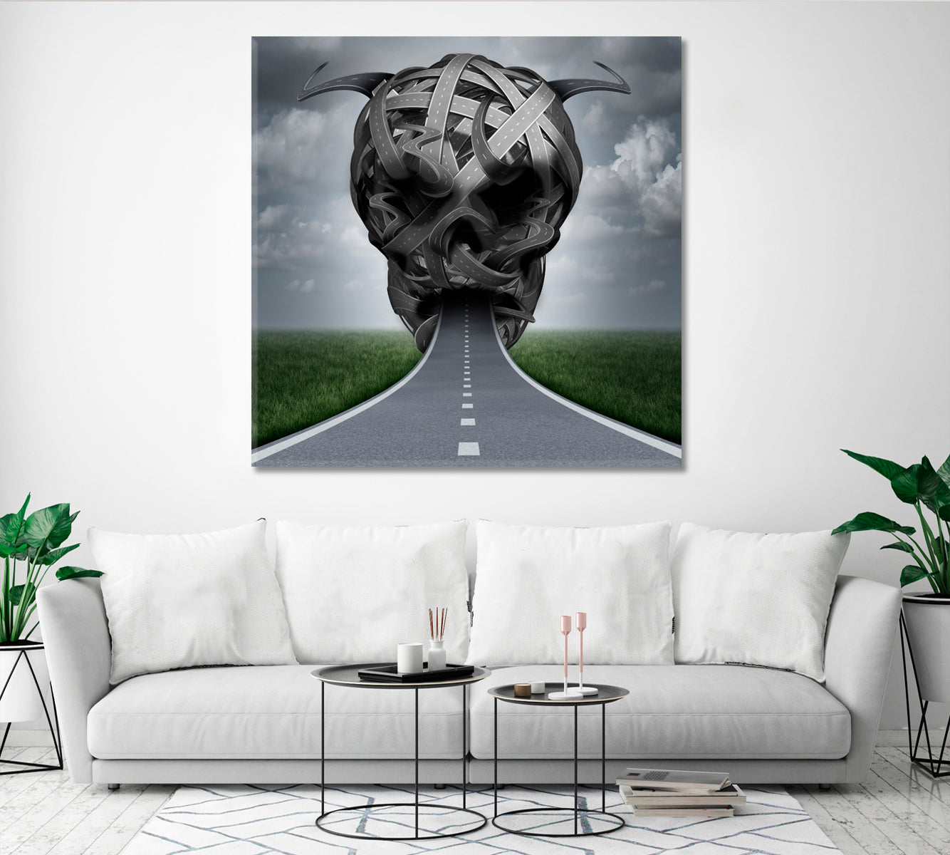 ROADS TRAILS PATHS Street Safety Concept Poster Photo Art Artesty   