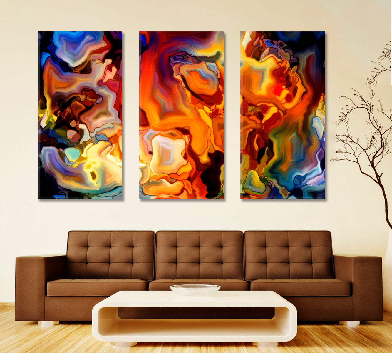 Swirls Motion Colors Abstract Design Super Trendy Art Contemporary Art Artesty   