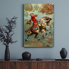 The Adventures of Baron Munchausen - Portrait Surreal Fantasy Large Art Print Décor Artesty   