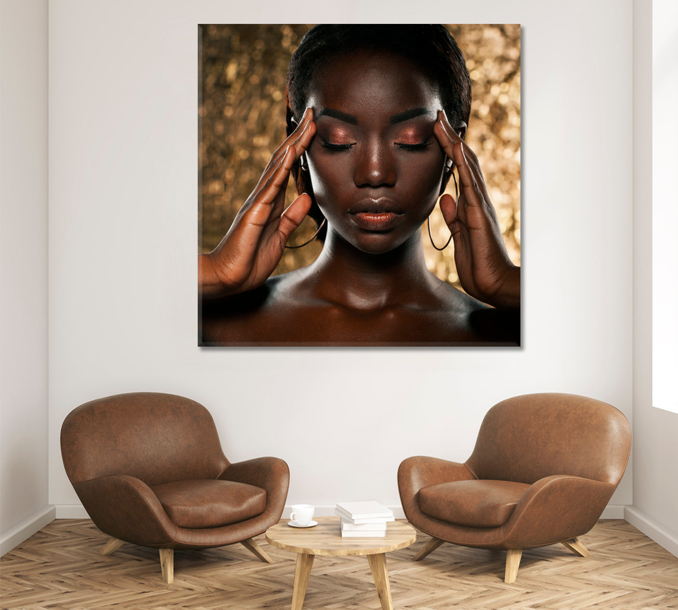 Extraordinary Beautiful African American Model Beauty Salon Artwork Prints Artesty   