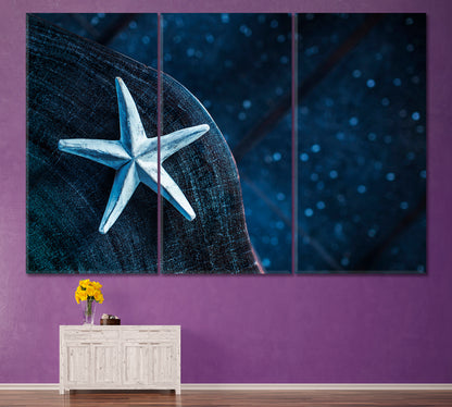 STARFISH Abstract SPA Concept Canvas Print Spa, Zen Wall Canvas Art Artesty   