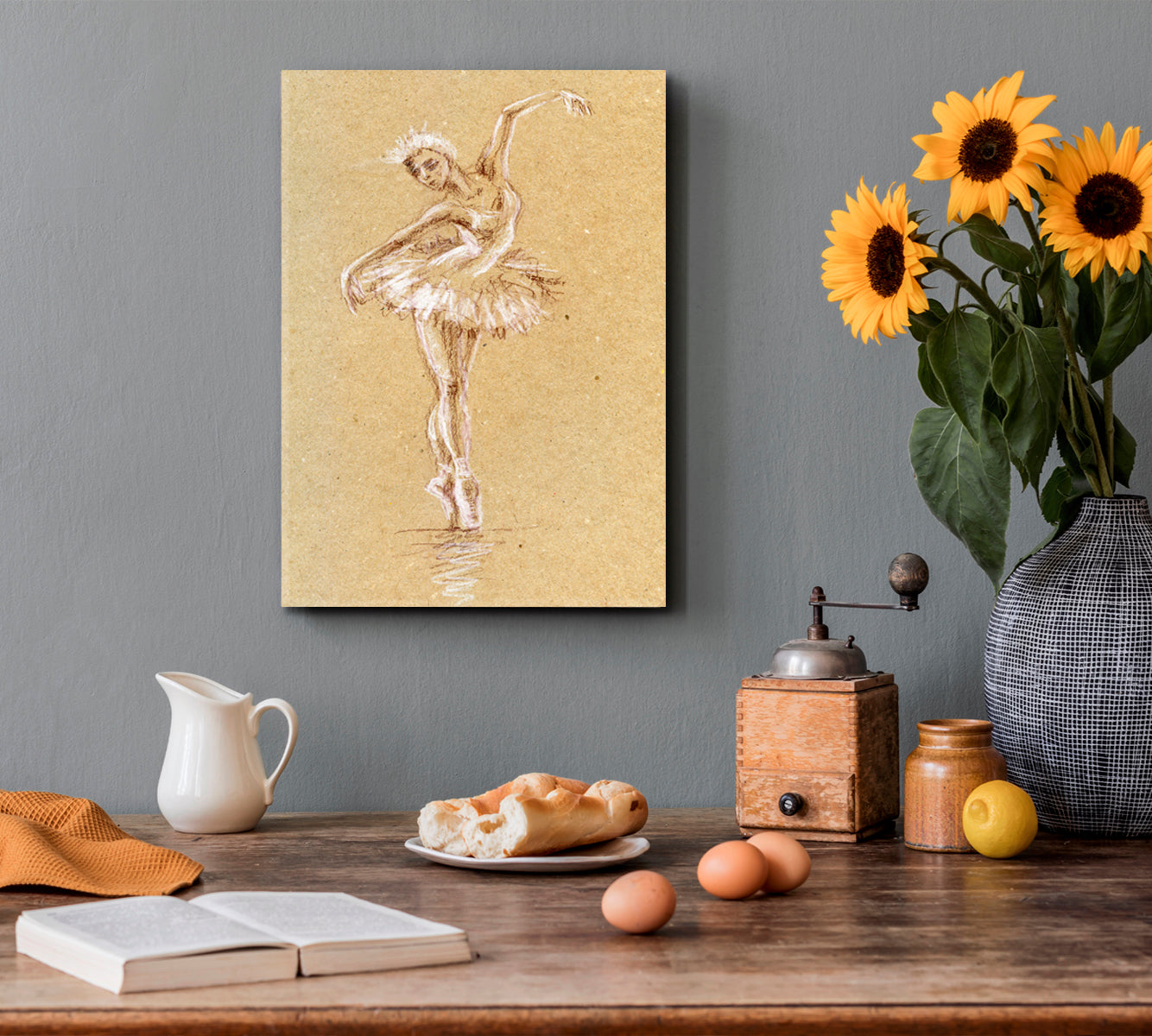 Ballerina Pop Culture Canvas Print Artesty   