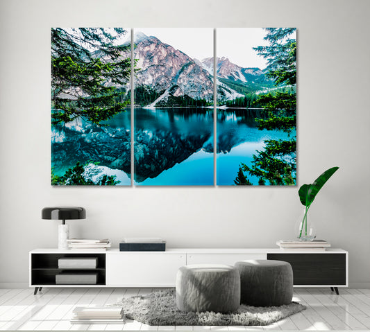 Beautiful Nature Nature Wall Canvas Print Artesty 3 panels 36" x 24" 