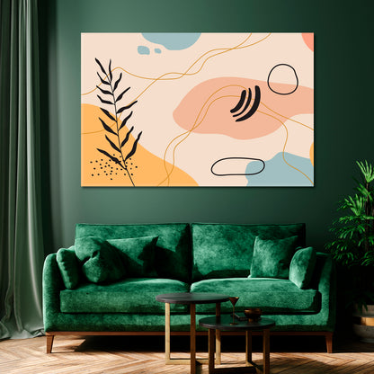 Modern Fashionable Pattern Boho Minimalist Abstract Aesthetic Style Abstract Art Print Artesty   