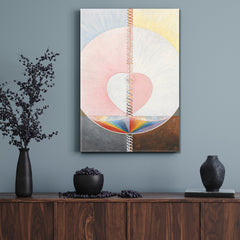 Abstract Geometric Style Forms Shapes Lines Soft Pastel Painting Abstract Art Print Artesty   