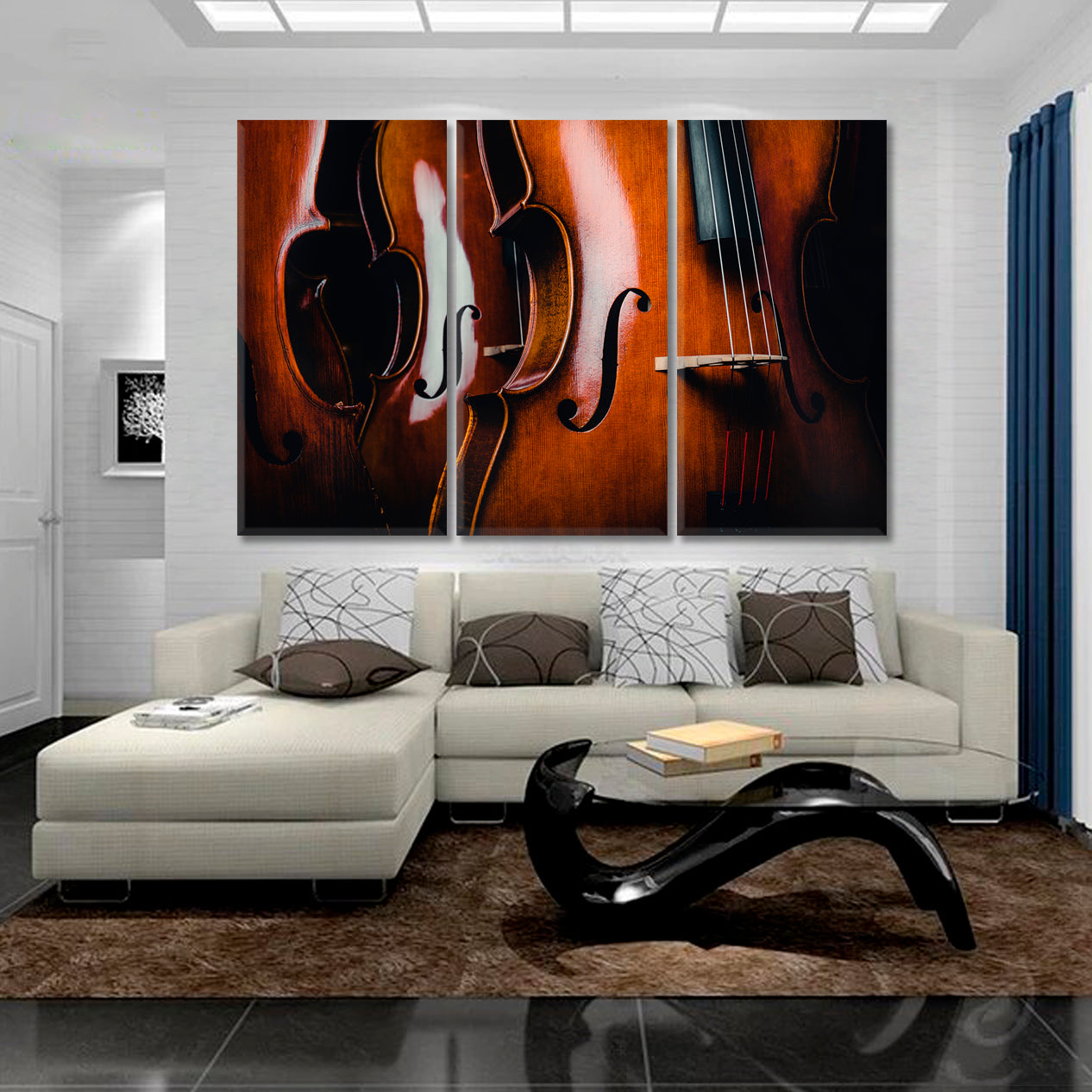 CELLO SYMPHONY Classic Violins Beauty of Music Music Wall Panels Artesty   