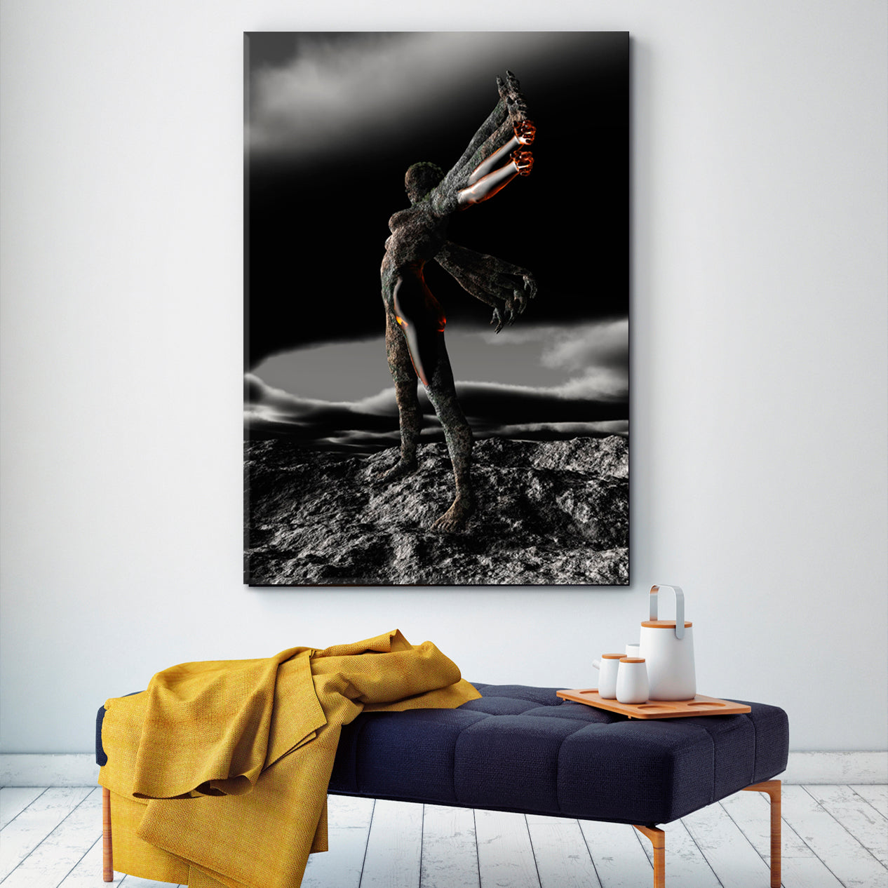 Metamorphosis Surreal Abstract Art Surreal Fantasy Large Art Print Décor Artesty   