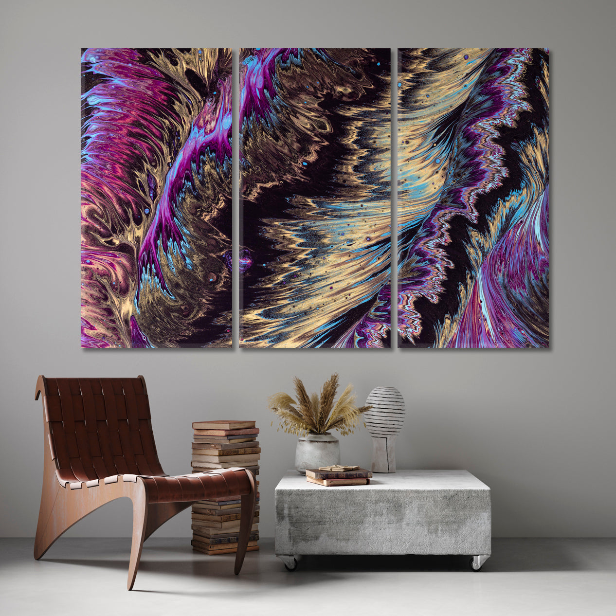 Marble Purple Abstract Pattern Abstract Art Print Artesty   