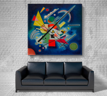 Kandinsky's Motives Abstract Figurative Contemporary Painting Abstract Art Print Artesty   