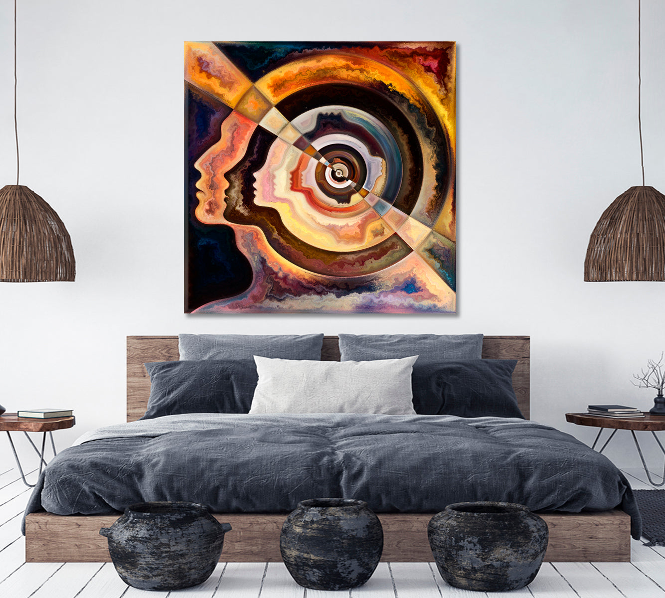 INNER SPIRAL Inner World And Consciousness Trendy Modern Art Consciousness Art Artesty   