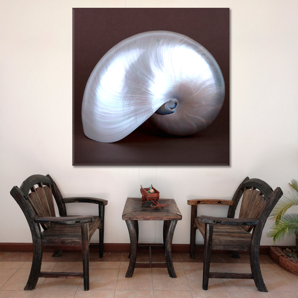 NAUTILUS POMPILIUS Pearl Shell Contemporary Art Artesty   
