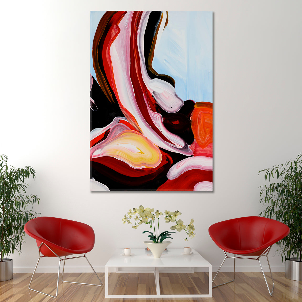 Abstract Brushstrokes Contemporary Fine Art Abstract Art Print Artesty   