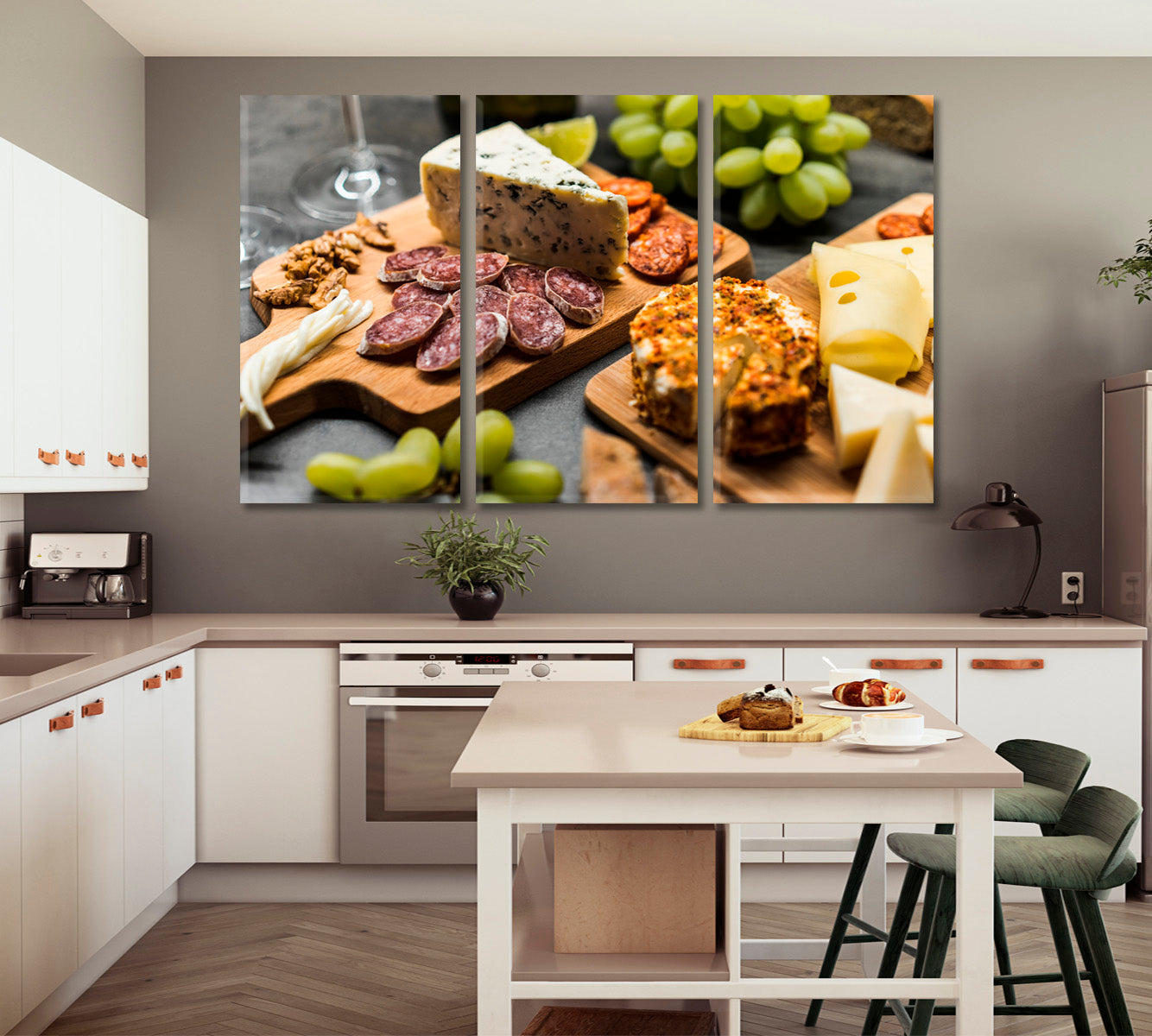 FOOD Blue Cheese Gourmet Plate Kitchen Cafe Restaurant Concept Restaurant Modern Wall Art Artesty   