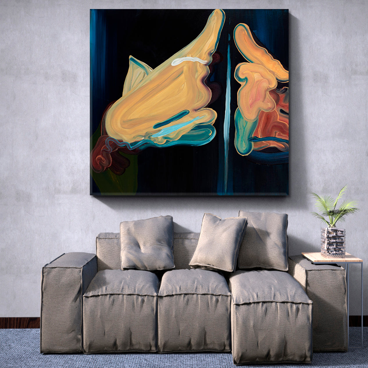 Contemporary Abstract Figurative Art Abstract Art Print Artesty   