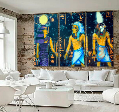 GRAFFITI San Diego CA USA Street Art Egyptian Gods Amazing Canvas Print Street Art Canvas Print Artesty   