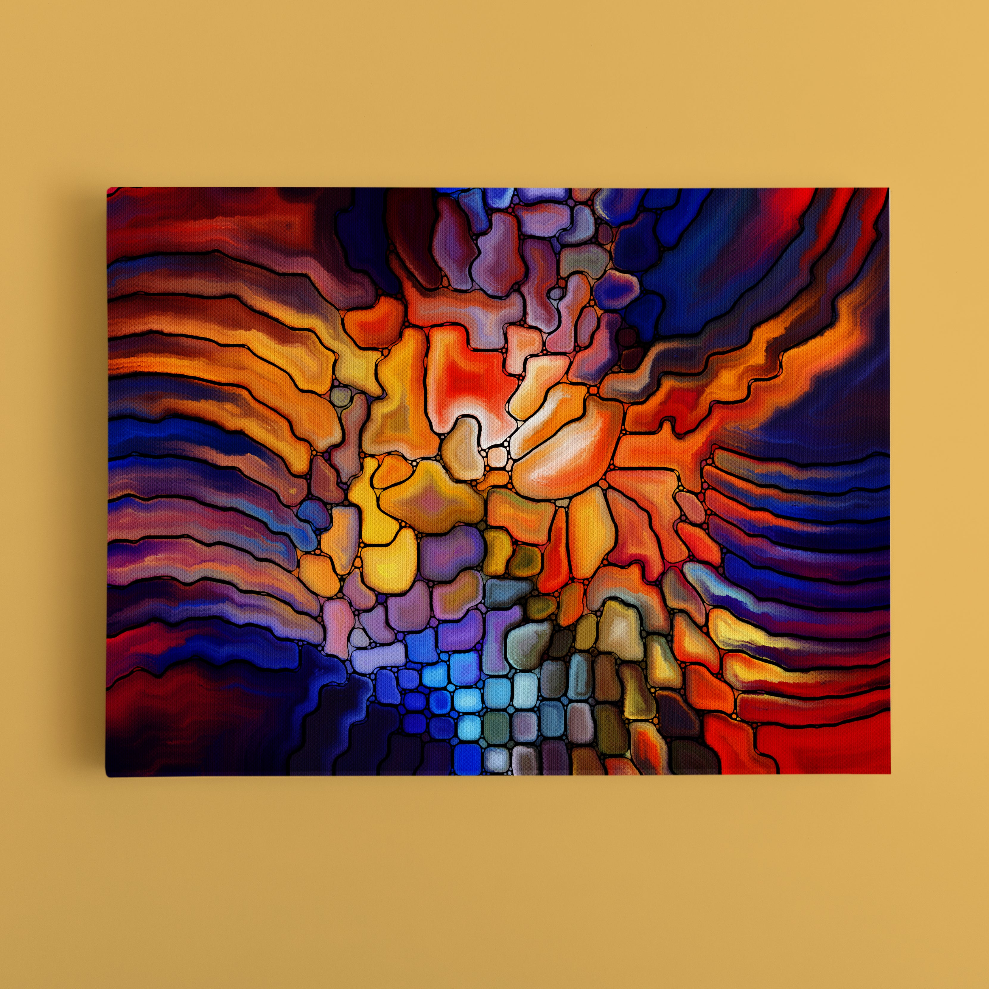 Abstract Romantic Abstract Art Print Artesty   