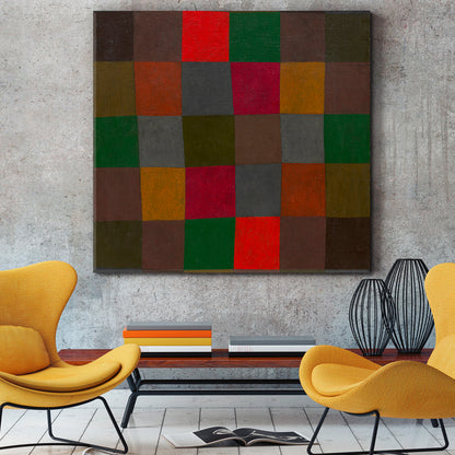 Abstract Paul Klee Style Abstract Art Print Artesty   