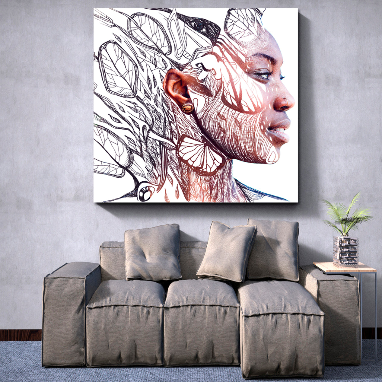 Contemporary Abstract Photo Art Paintography Portrait Photo Art Artesty   