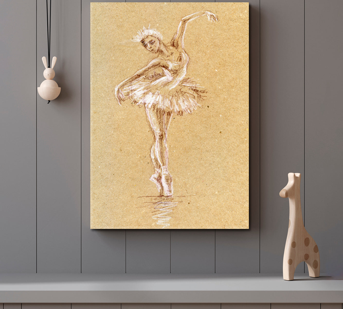 Ballerina Pop Culture Canvas Print Artesty   