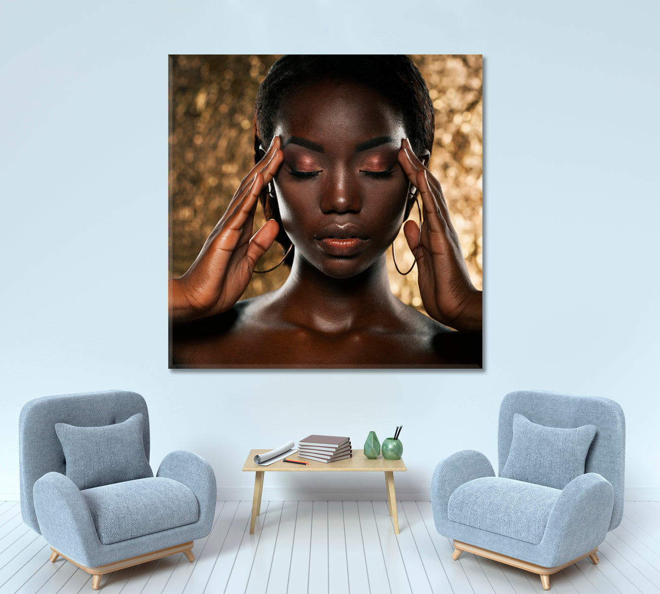 Extraordinary Beautiful African American Model Beauty Salon Artwork Prints Artesty   