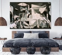 GUERNICA Replica Pablo Picasso Style Fine Art Artesty 1 panel 24" x 16" 