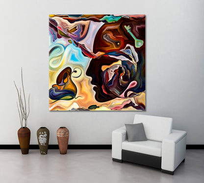 LIVES AND LIFE INSIDE A PAINTING Contemporary Painting Contemporary Art Artesty   