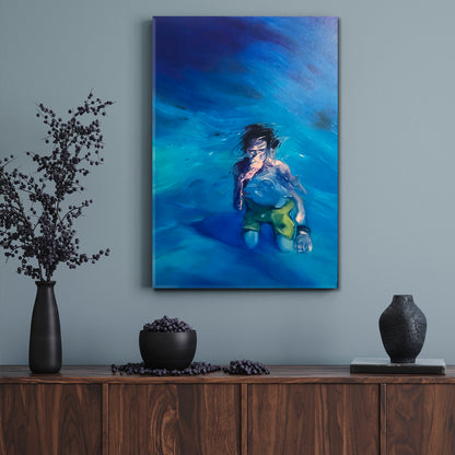 UNDERSEA Human And Ocean, Power Of Water Fine Art Artesty   