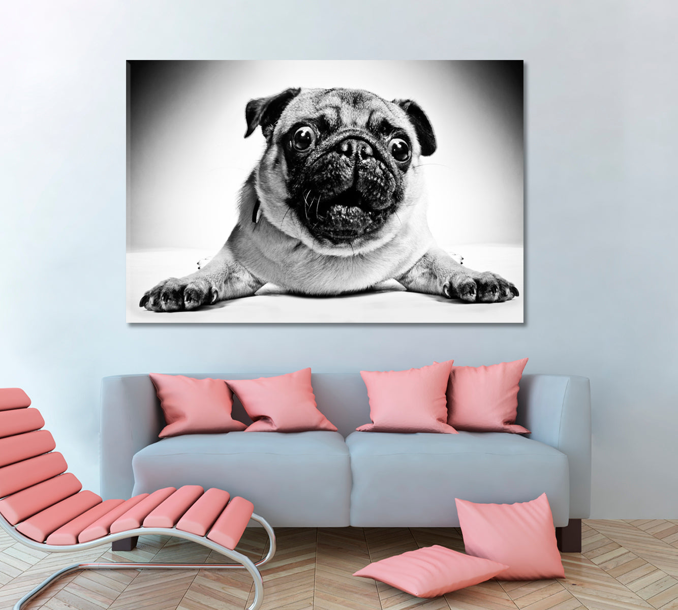 Funny Animals Poster Animals Canvas Print Artesty   