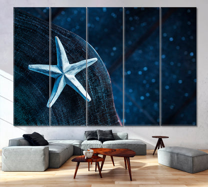 STARFISH Abstract SPA Concept Canvas Print Spa, Zen Wall Canvas Art Artesty   